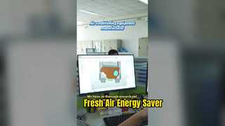 Fresh Air Energy Recovery Ventilation System