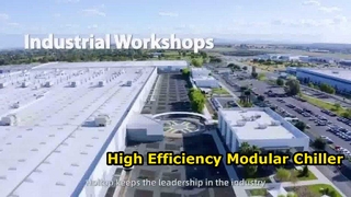 Efficient Modular Air Cooled Heat Pump Chiller System